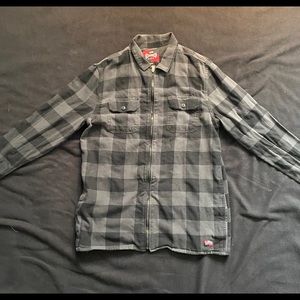 Vans/independent collab flannel jacket